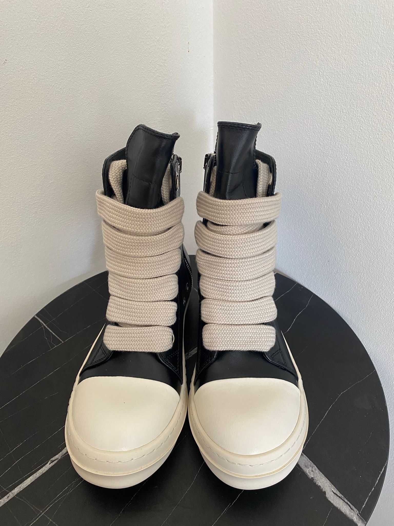 Rick Owens Ramones Jumbo Lace Leather 40