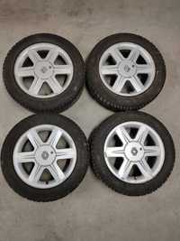 Джанти със зимни гуми от Renault Laguna 2