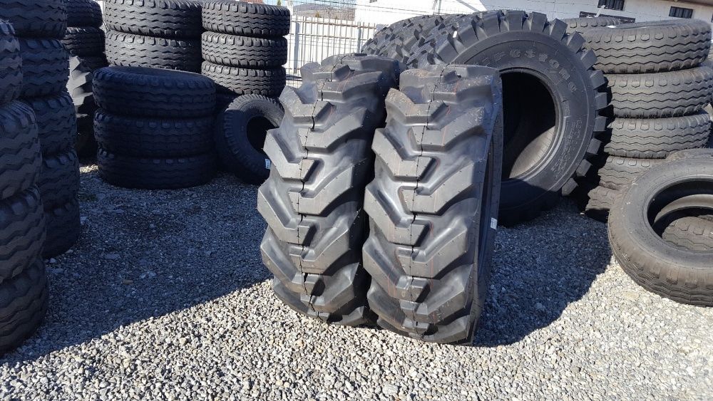 12.5/80-18 Cauciucuri noi pentru buldo fata marca BKT cu 12 pliuri R18