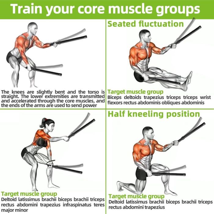 Set 2 bastoane pentru Antrenament, Zoco Body Fit®, Negru