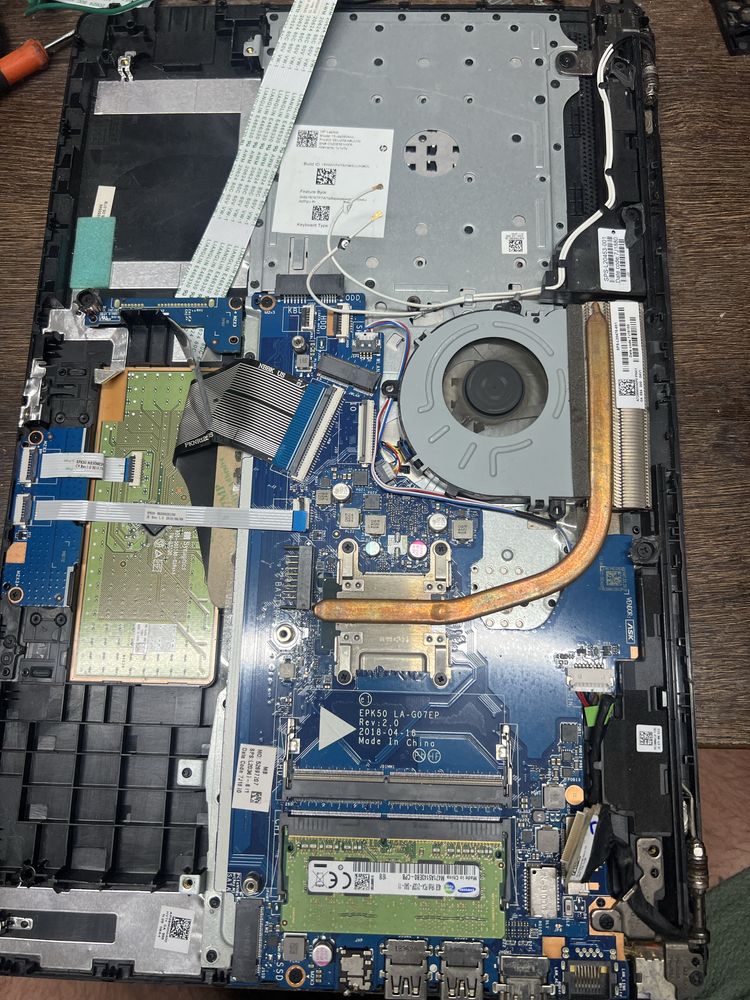 Laptop Hp 15-da0xxx i5-8250u