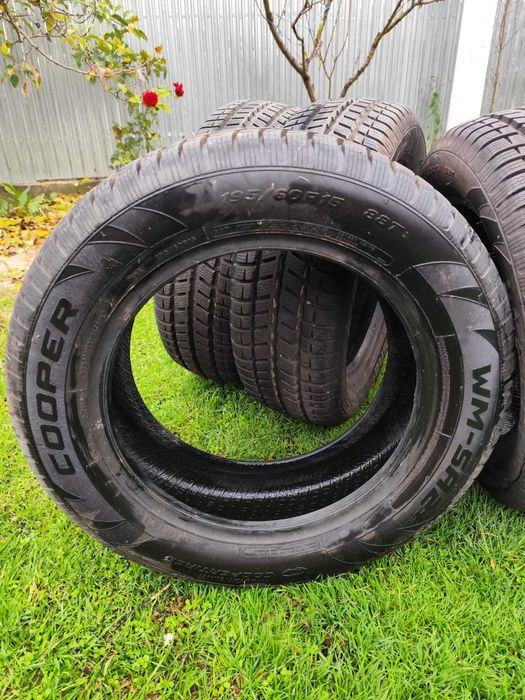 Anvelope iarnă Cooper WM-SA2+ 195/65 R15 88T 7.25 mm stare foarte bună