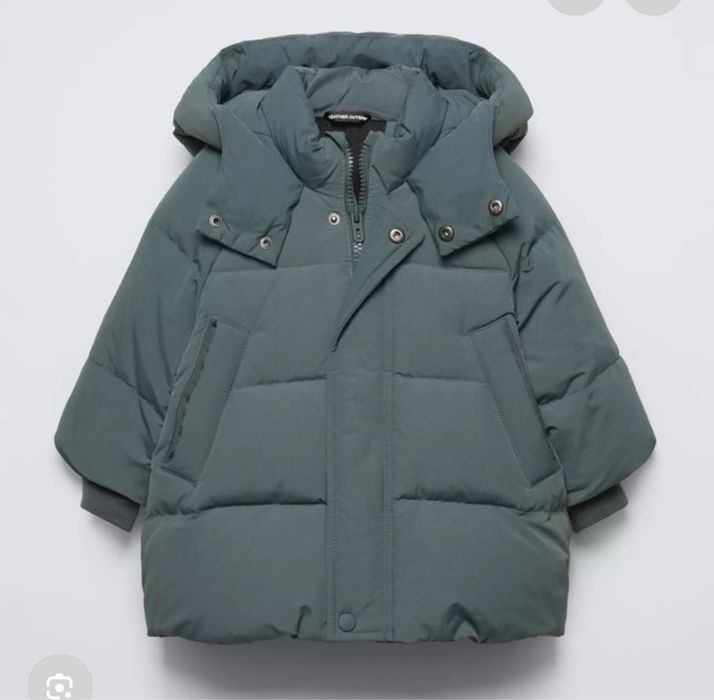 Geaca Zara puf  water repellent 6 ani