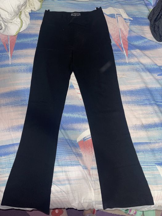 Pantaloni negri evazati S/M