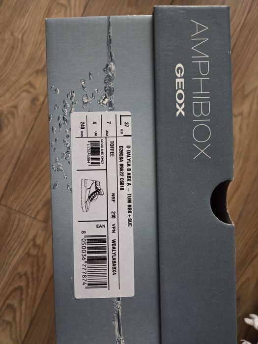 Ghete noi geox din piele impermeabile