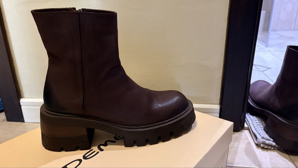 Боти “Деметра” естествена кожа