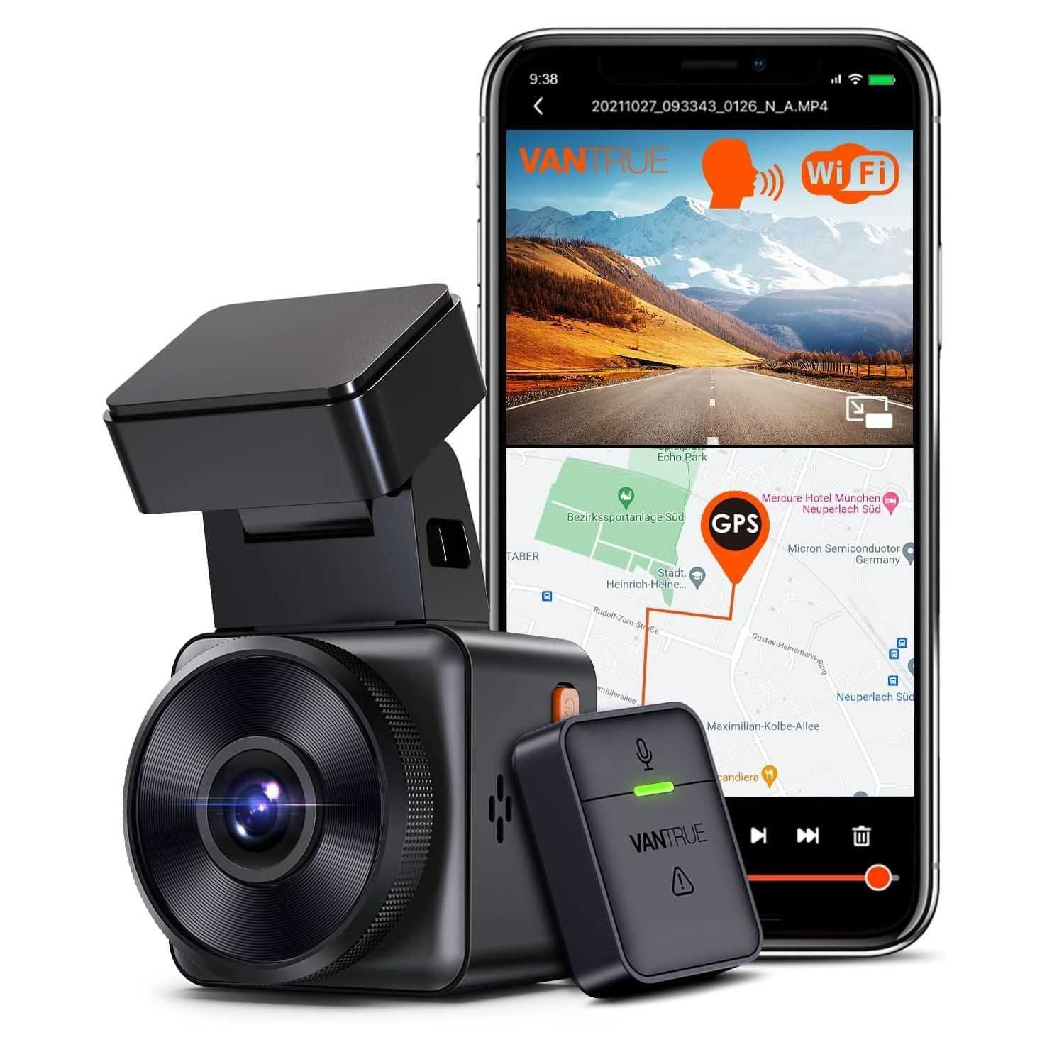 Vantrue Element/E1 камера за кола DashCam видеорегистратор