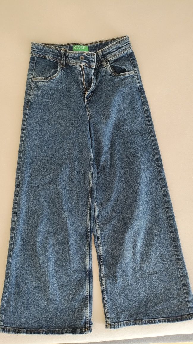 Benetton и Mango дънки 10-11 г.