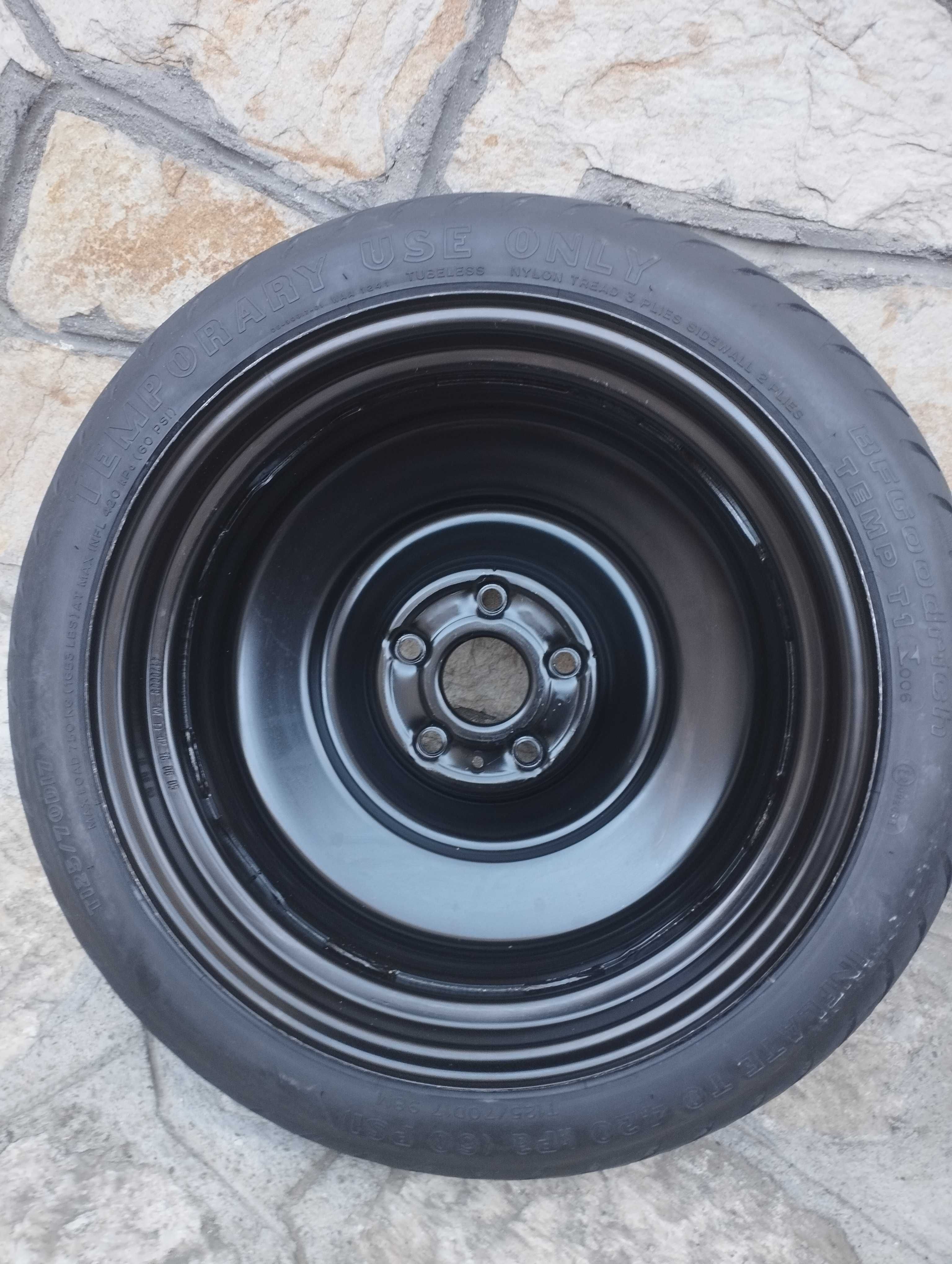 Резервна гума за Тойота 17 цола 5x100 и 5х114.3