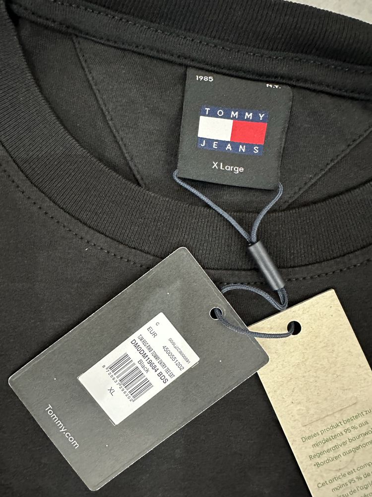 Tricouri Tommy Hilfiger Black Jeans Originale