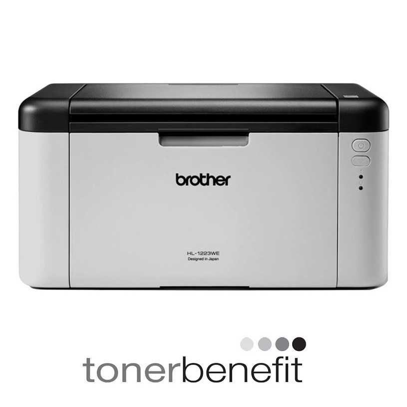 НОВ принтер BROTHER HL-1223WE, черно-бял, безжичен печат, с ГАРАНЦИЯ