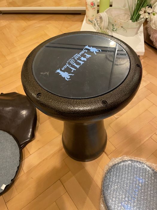 Дарбука с кожен калъф