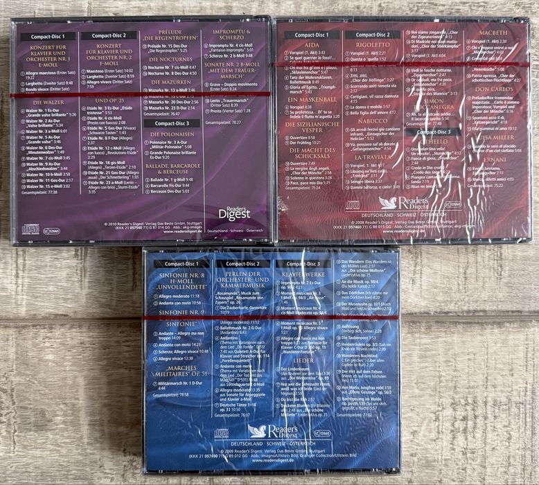 Lot 12 cd-uri muzica clasica - Mari clasici ai muzicii