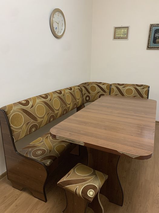 Стол с диваном кухонный комплект