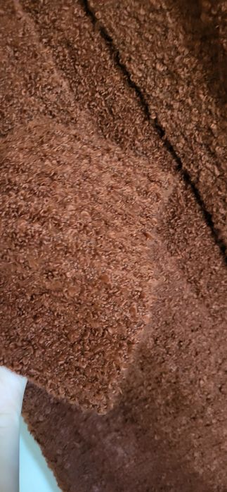 Haina bouclé maro de toamna