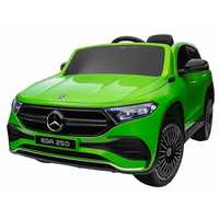 Masinuta Electrica Copii 1-6 Ani Mercedes EQA 4x4, Roti Moi #Verde