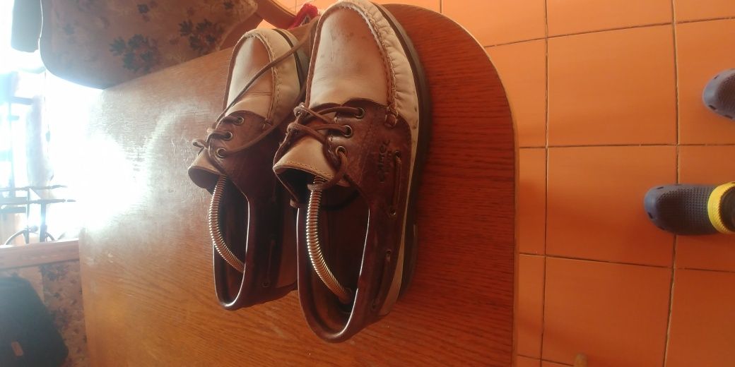 Pantofii pele naturala CAMEL