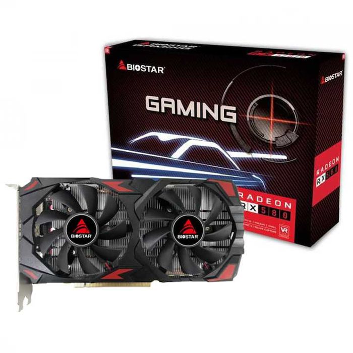 Placa video Biostar Radeon RX-580 2048 SP 8GB GDDR5 256bit