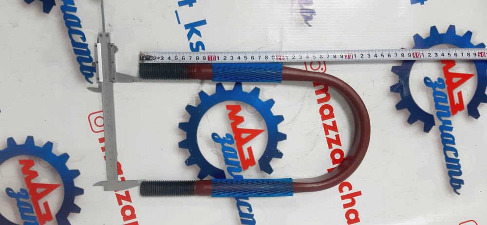 Стремянка рессоры прицепа стремянка ТОНАР рессоры М24х3 B=146 L=315