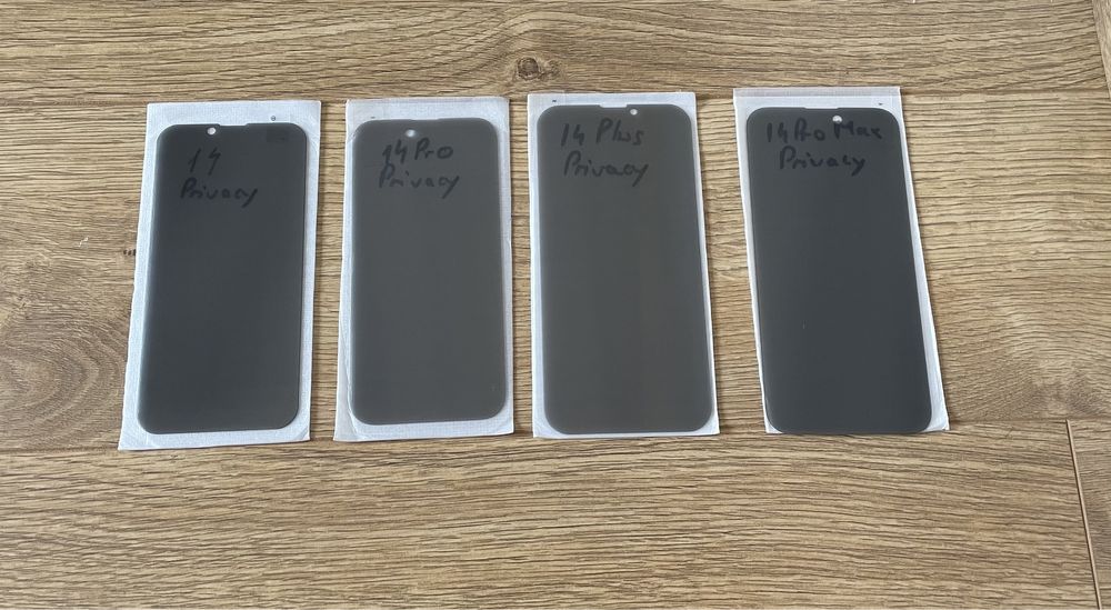 Vand folie sticla privacy iphone 14,14pro,14pro max,14 plus,15