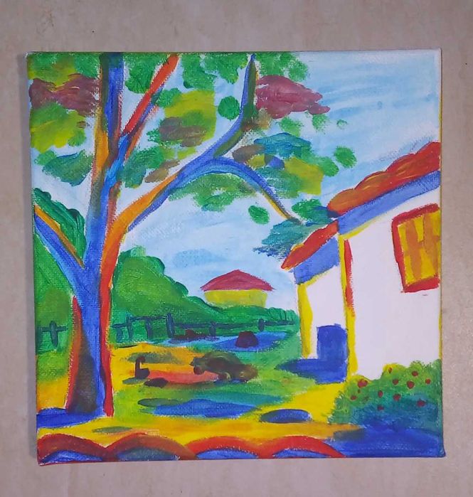 Картина/Графика с туш/ Акварел - авторски