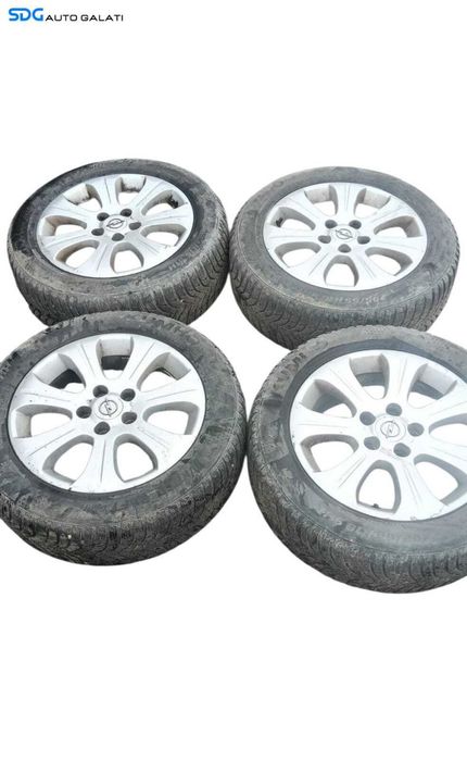 Set 4 Jante Roti Aliaj 205 55 R16 6.5Jx16H2 ET39 in 5 Prezoane Opel Vectra C 2002 - 2008 [M9296]