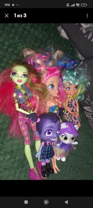 Куклы разные монстр хай ещё какие то