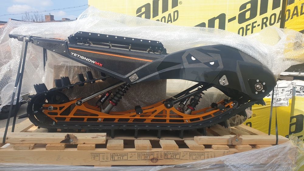 Ktm moto  senila yeti snowbike kit