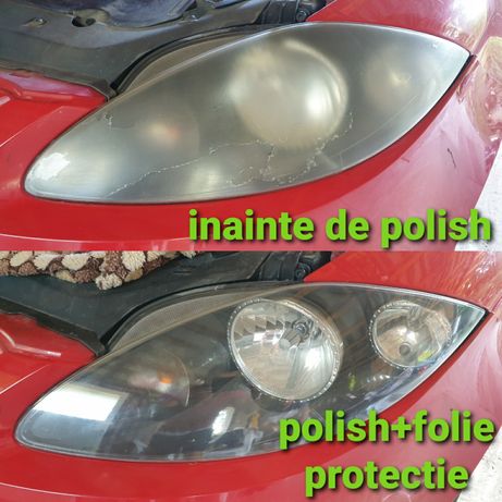 Polish auto, folie protectie faruri