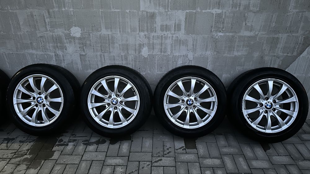 Jante bmw f10/f11 r17 + cauciucuri noi 225/55/r17