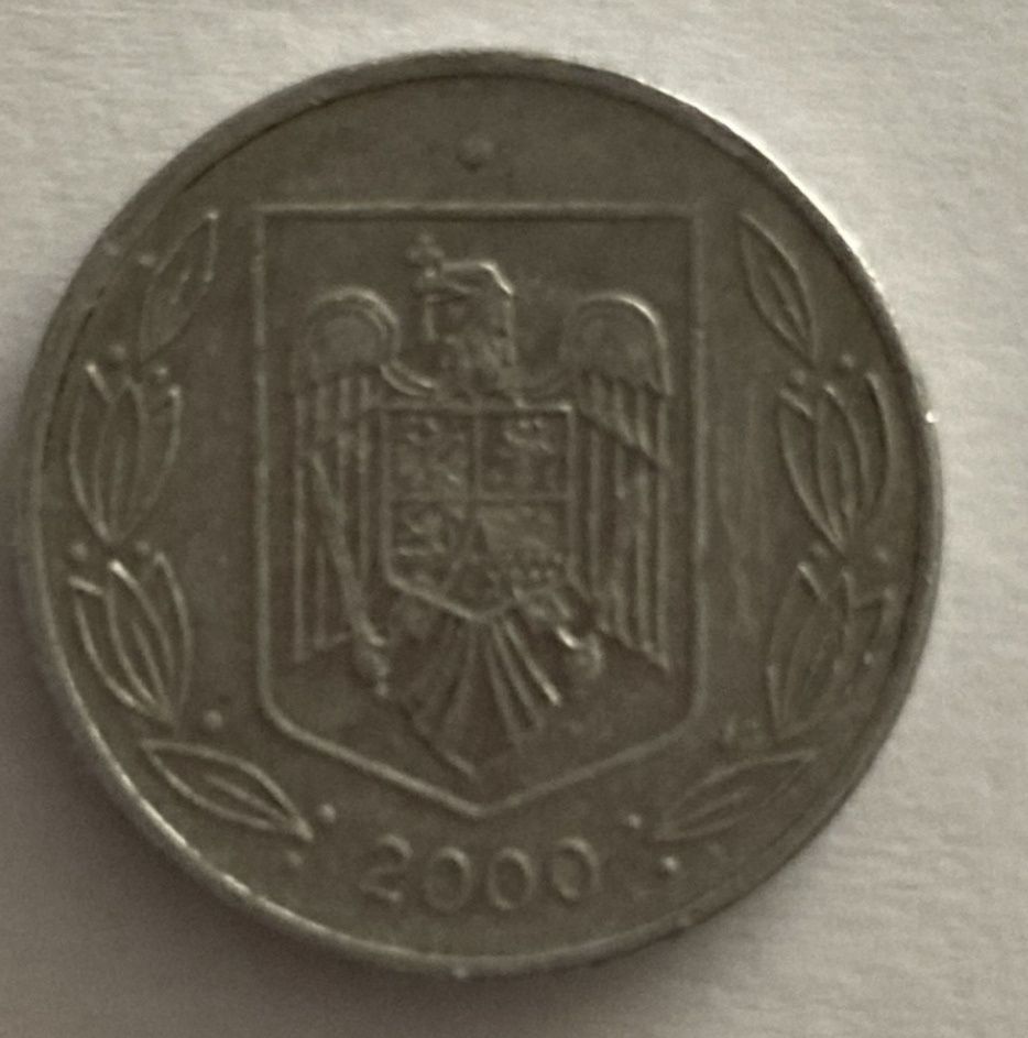 Moneda 500lei aluminiu an 2000