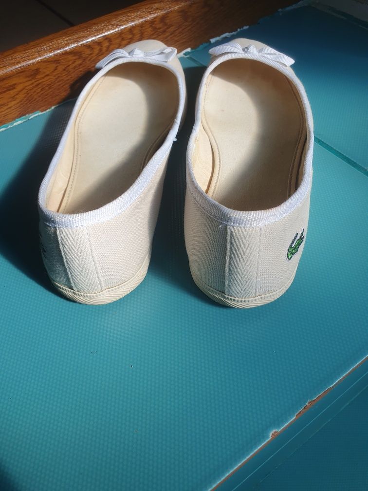 Expadrile balerini dama lacoste