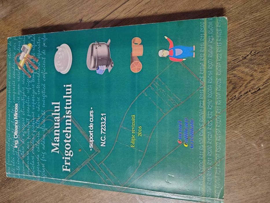 Vand manualul frigotehnistului de prof MIRCEA OLTEANU