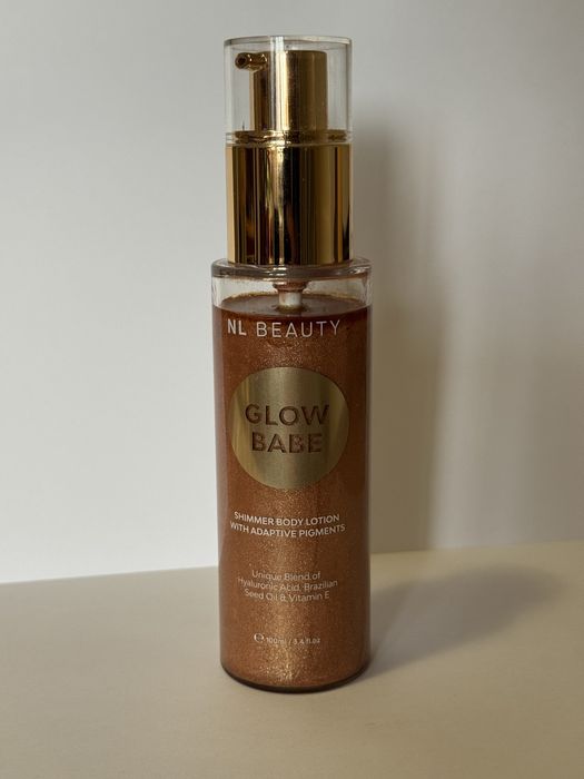 Лосион за тяло с блестящи частици