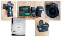Canon EOS R kit cu adaptor, grip, flash, obiectiv EF 17-40 F4 L