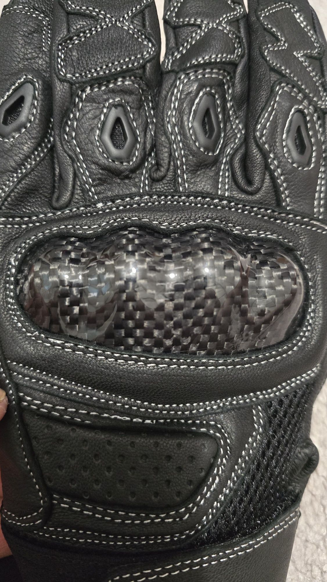 Manusi moto piele