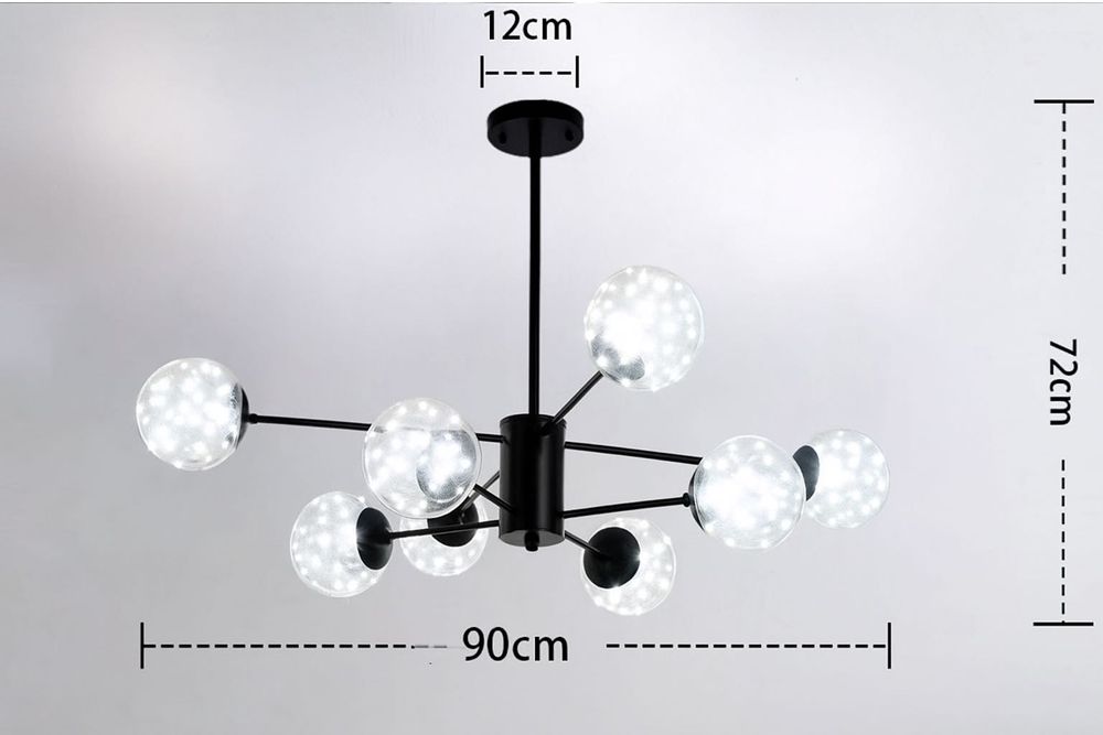 Новое светодиодная люстра