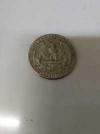 Monede vechi Quarter dollar din 1967