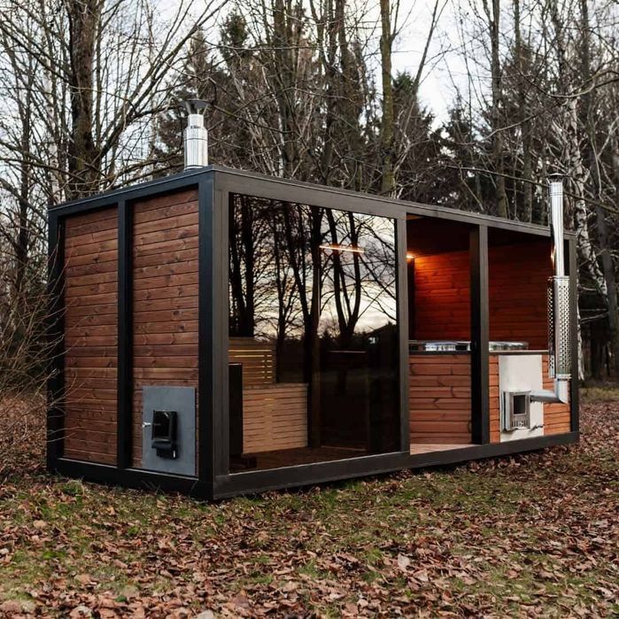 Sauna +ciubar jacuzzi Molular