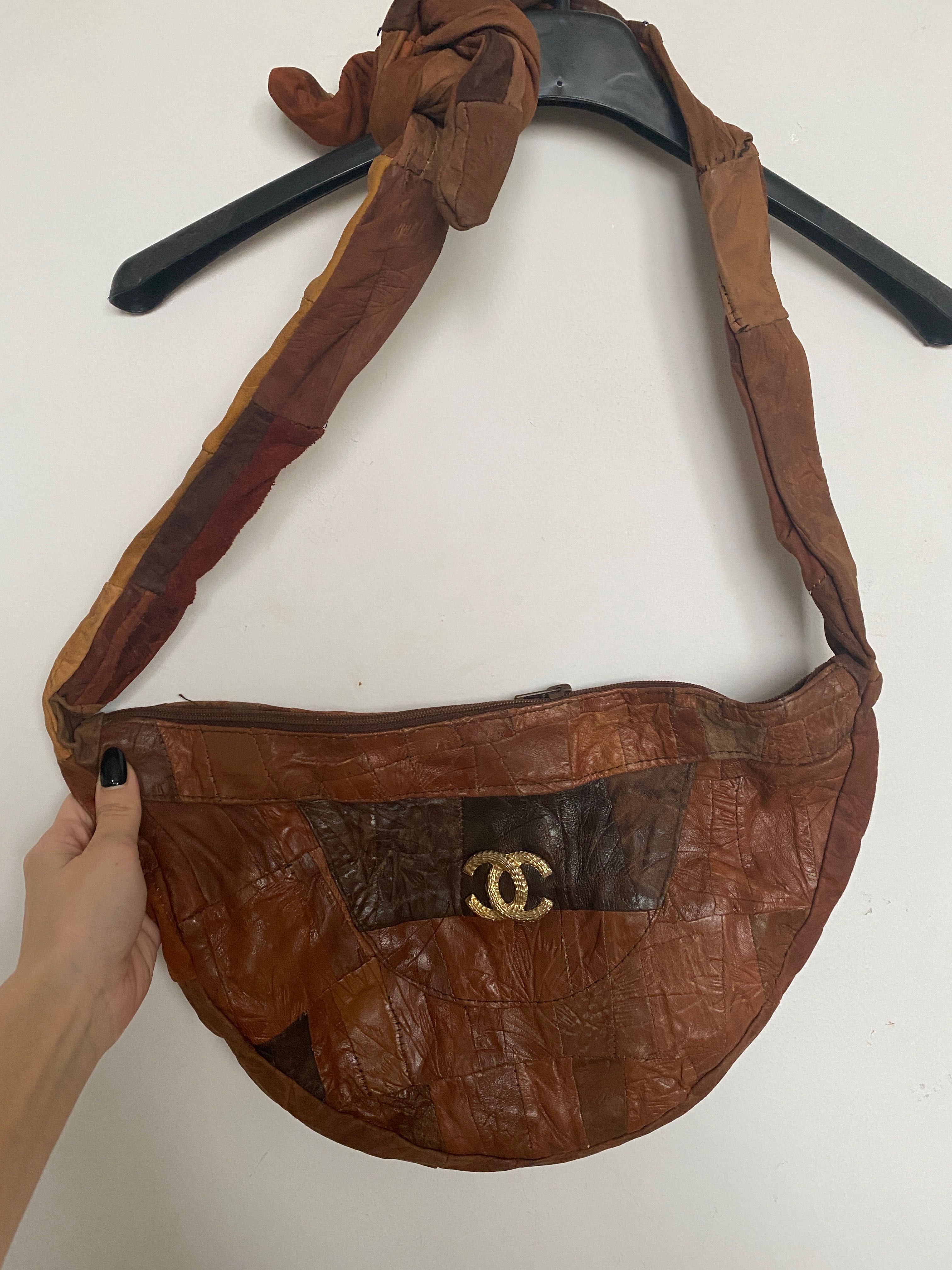 Geanta vintage Chanel piele