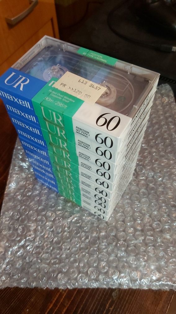 Casete Maxell ur 60 sigilate