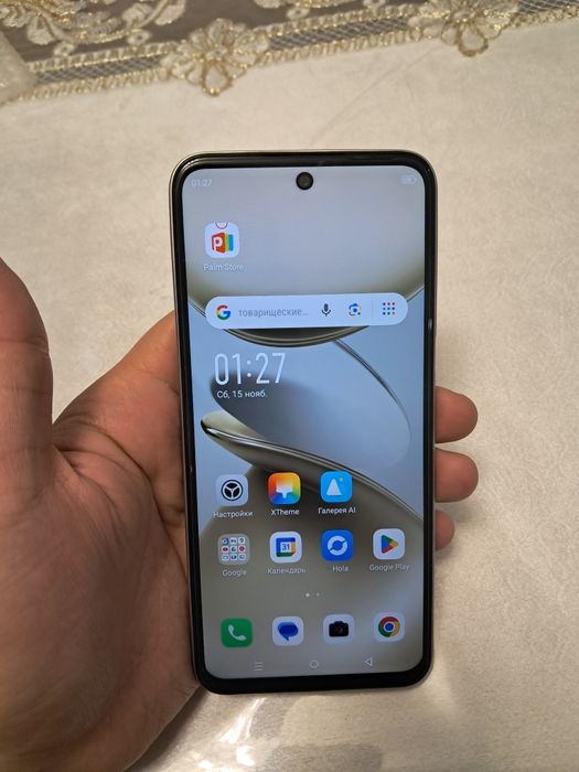 Infinix Smart 9 6/128GB Silver Natural 2025 Igravoy Holati Ideal Zor