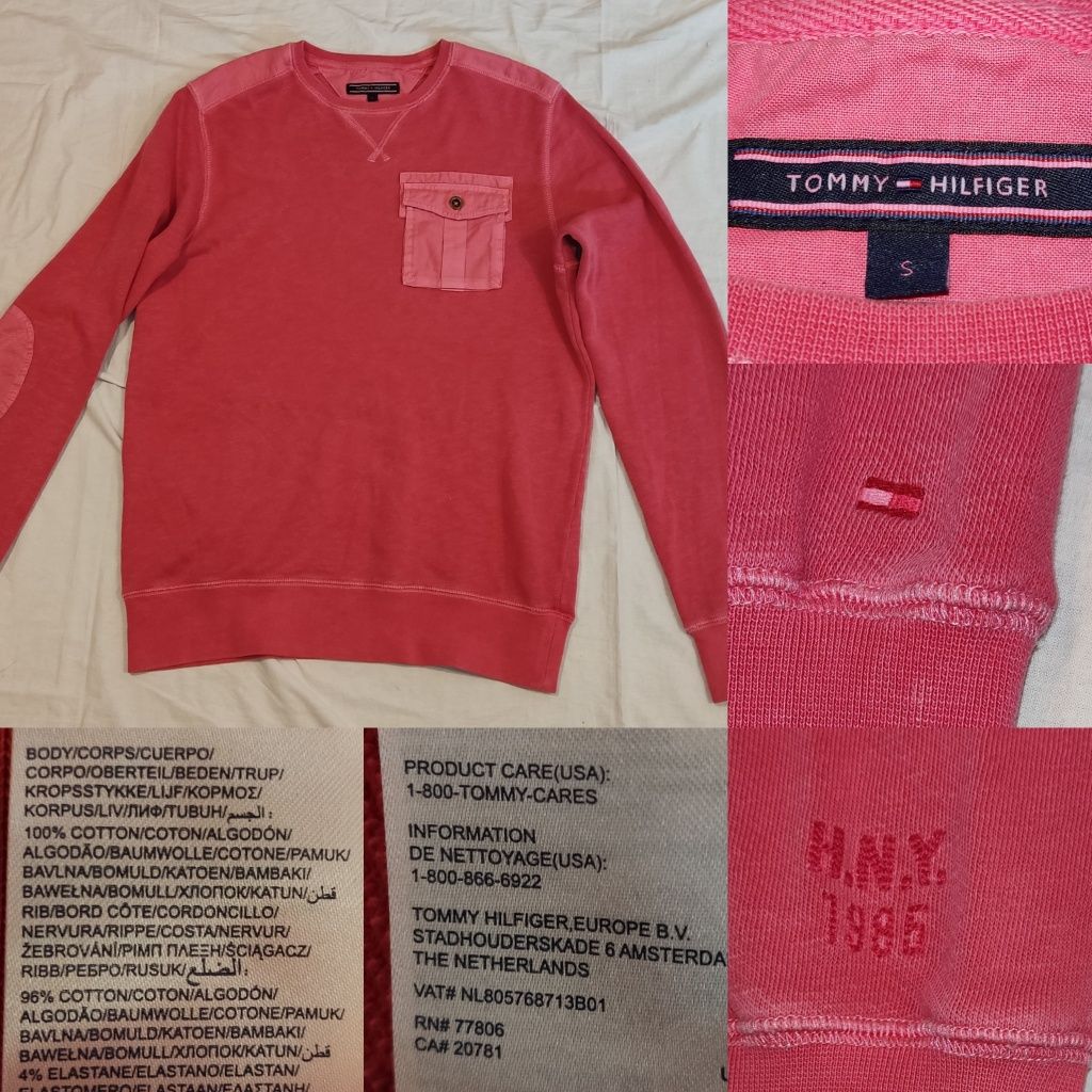 Bluza Tommy Hilfiger mărime M pulover pulover vintage prespălat