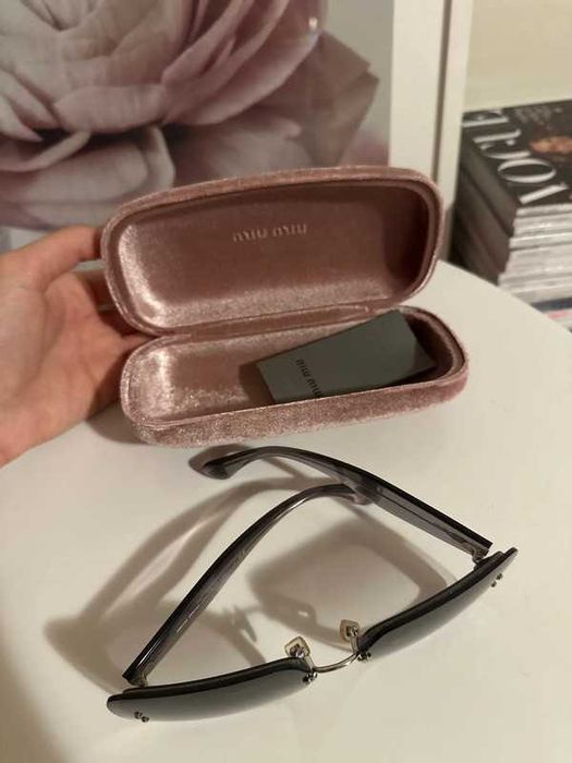 Ochelari de soare Miu Miu glitter sunglasses