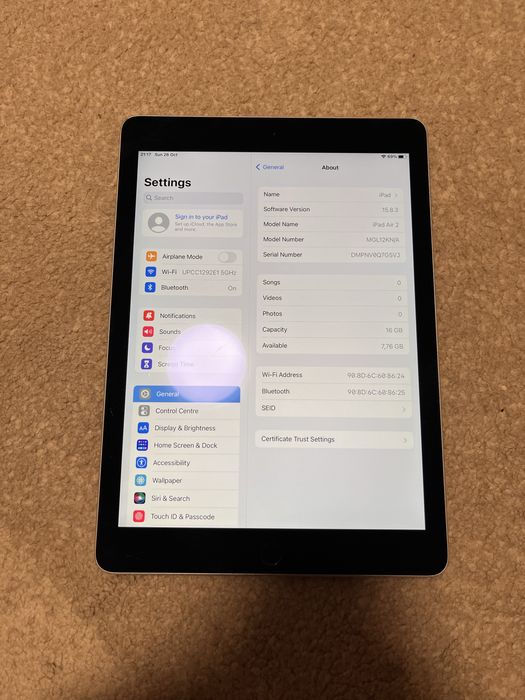 IPad Air 2 16GB nou