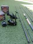 Set 2 lansete Feeder  3.9m + 2 mulinete SP 6000 8+1 rulmenți