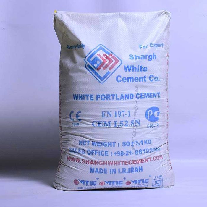Цемент белый Нейриз Шарг Иранcкий White Cement Neyriz Shargh IRAN
