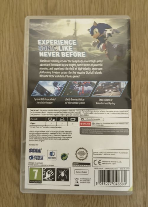 Joc  Sonic Frontiers Nintendo Switch