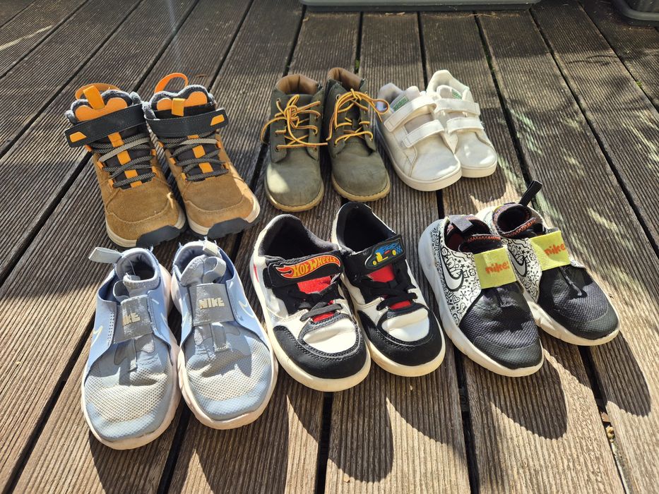 6 чифта детски обувки размери 28-30