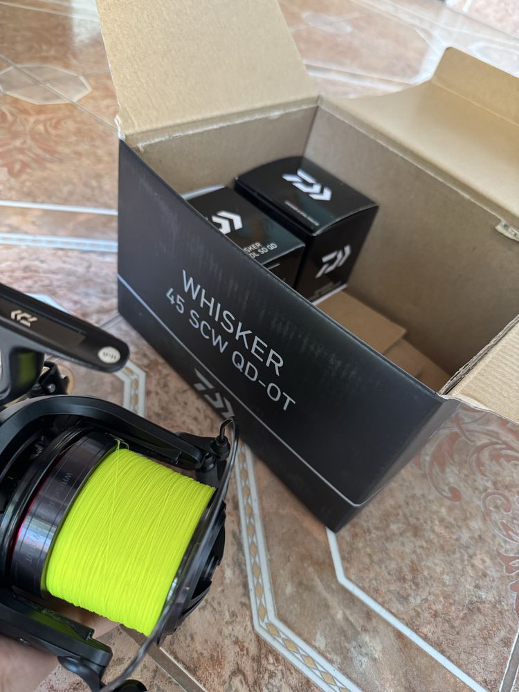 Mulineta Daiwa Whisker 45 SCW QD OT
